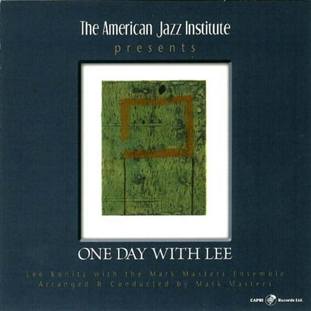 Lee Konitz - One Day with Lee - Music & Performance - CD