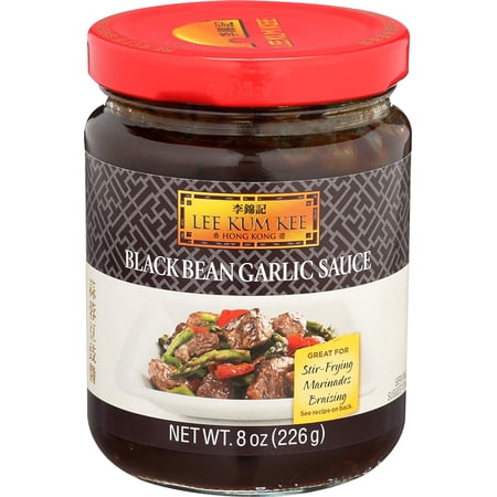 Lee Kum Kee Black Bean Garlic Sauce, 8-Ounce Jars (Pack of 4)