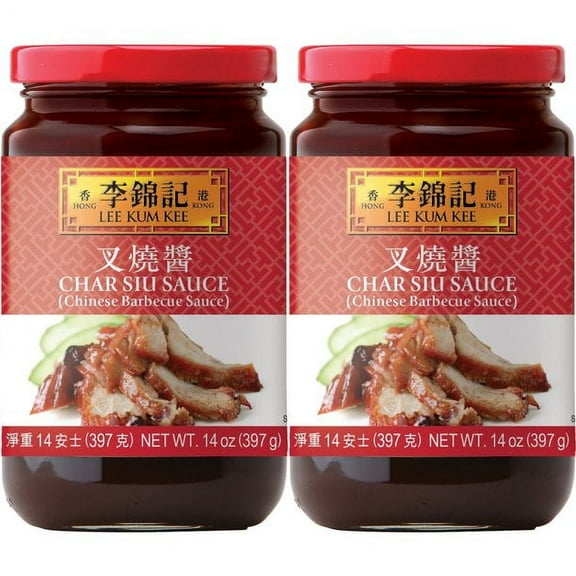 Lee Kum Kee Char Siu Sauce Chinese Barbecue Sauce ( Roast Port Sauce ) 14 OZ (Pack of 2)