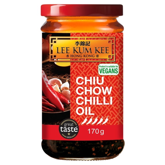 Lee Kum Kee Chiu Chow Chilli Oil 170G, Imported from Britain