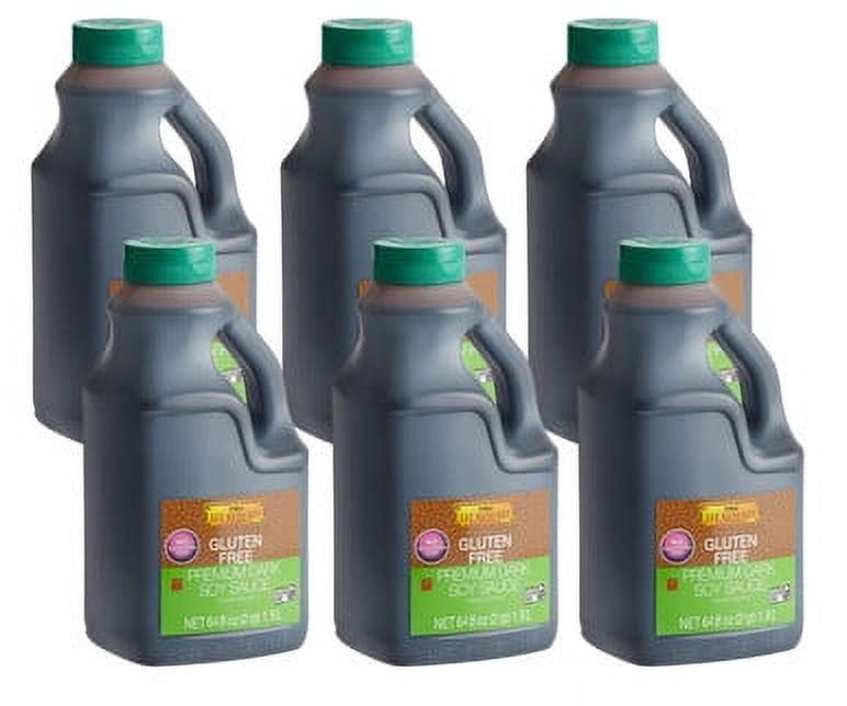 Lee Kum Kee Gluten-Free Premium Dark Soy Sauce - 1/2 Gallon, 6/Case