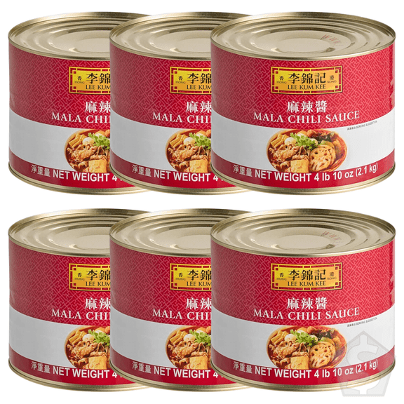 Lee Kum Kee Mala Chili Sauce 4 lb. 10 oz. - 6/Case