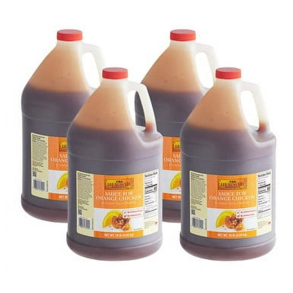Lee Kum Kee Orange Sauce, 10 lb - 4/Case - Tangy and Zesty Flavor
