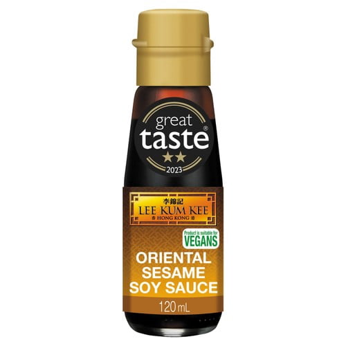 Lee Kum Kee Oriental Sesame Soy 120ml, British Import (Pack of 2)