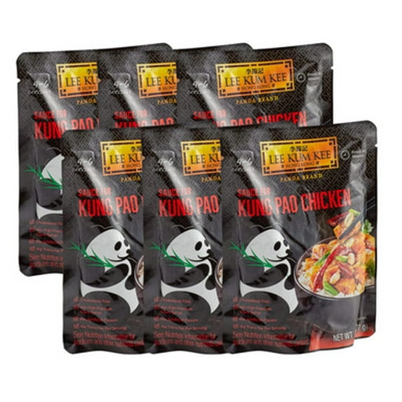 Lee Kum Kee Panda Brand Kung Pao Chicken Sauce - 8 oz (6/Case), Zesty & Flavorful