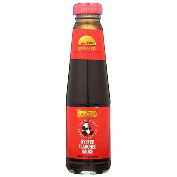 Lee Kum Kee Panda Brand Oyster Flavored Sauce 9oz Glass Bottle