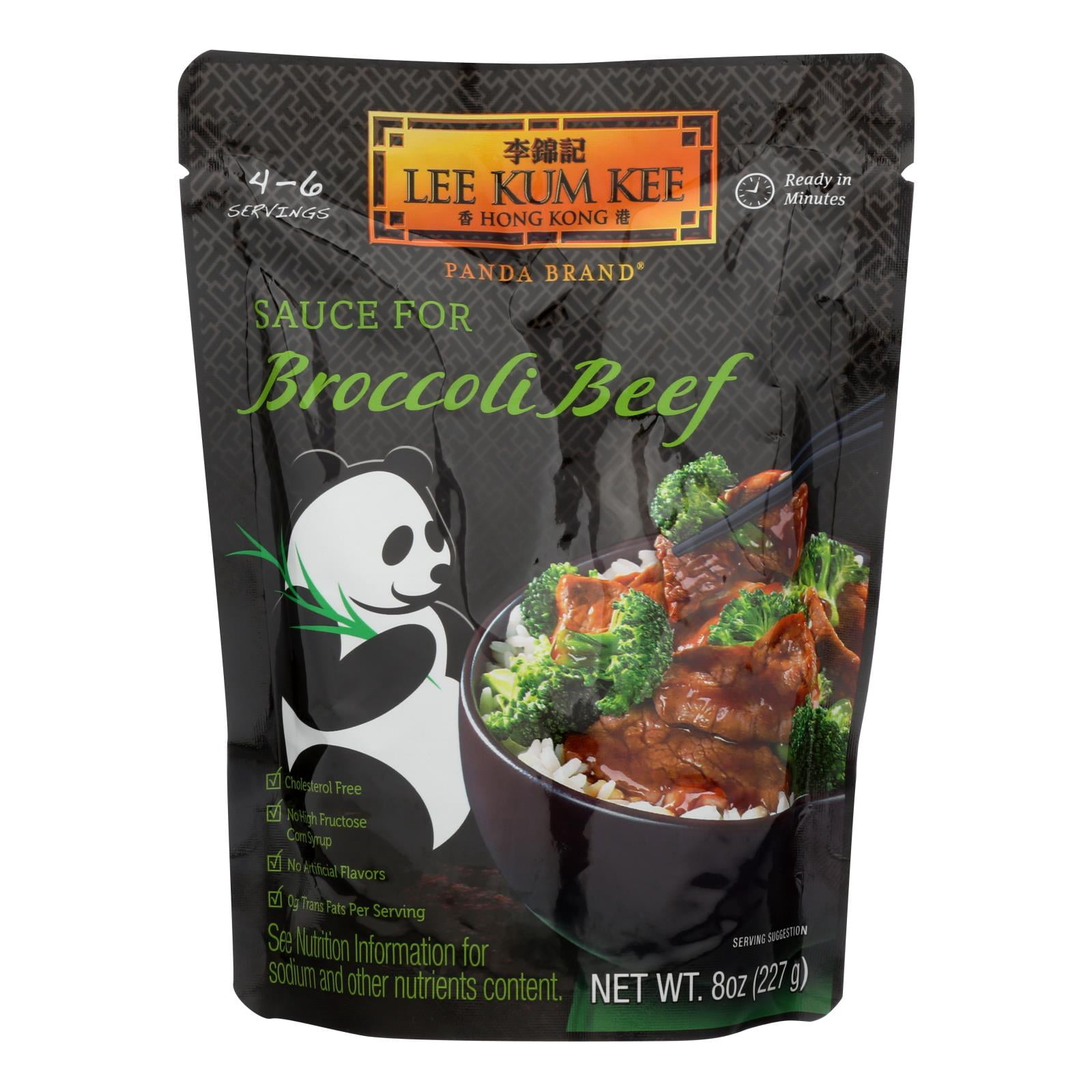 Lee Kum Kee Panda Brand Sauce for Broccoli Beef, 8 oz Bottle (Sauce)