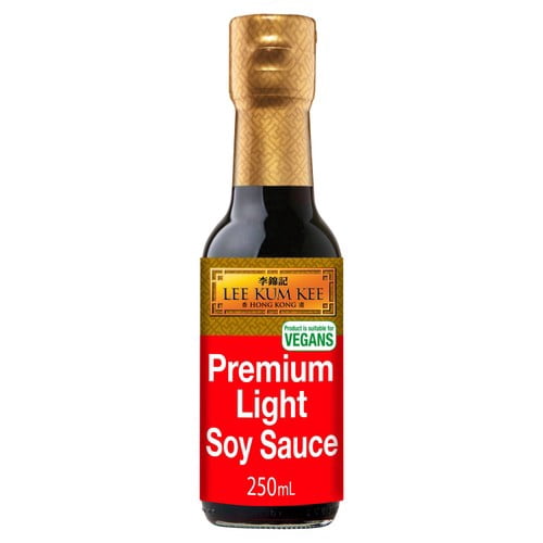 Lee Kum Kee Premium Light Soy Sauce 250ml, British Import (Pack of 2)