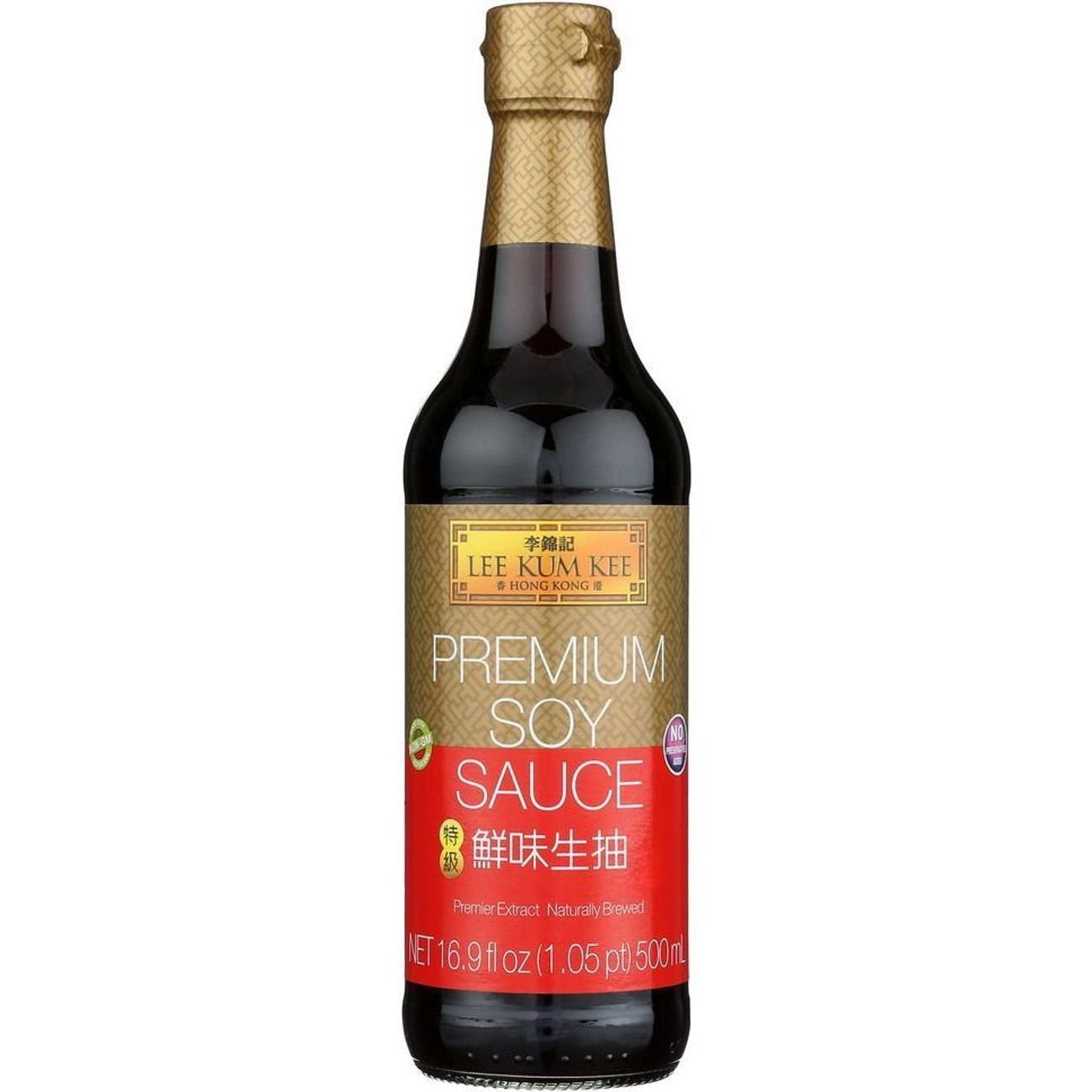 Lee Kum Kee Premium Soy Sauce - 16.9 oz (Packaging May Vary)