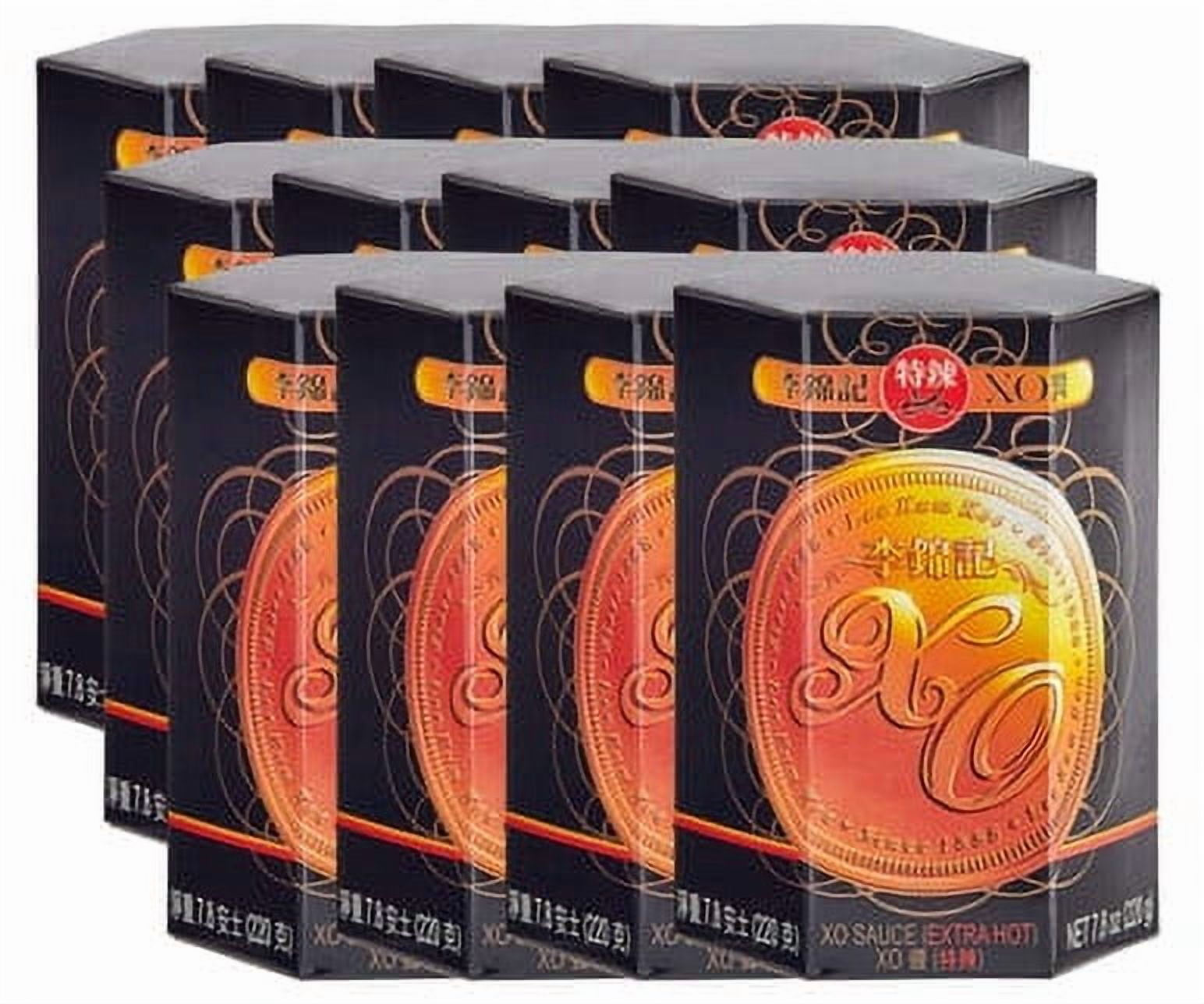 Lee Kum Kee Seafood XO Sauce Extra Hot 7.8 oz. - 12/Case - Intense Flavor Infusion