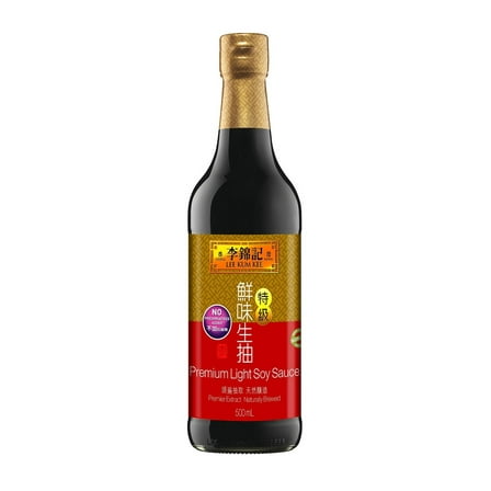 Lee Kum Kee Soy Sauce, Low Sodium, 16.9 fl oz
