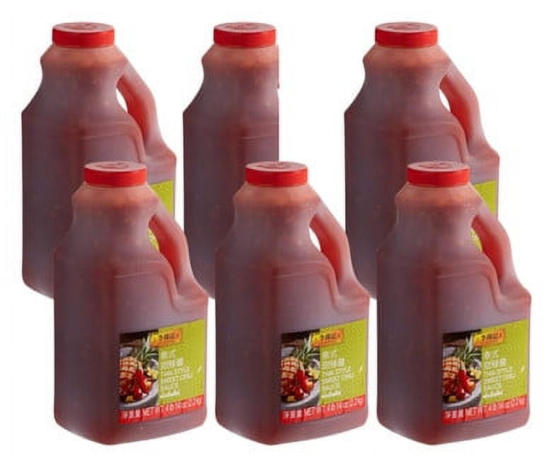 Lee Kum Kee Thai Sweet Chili Sauce - 5 lb (6/Case) | Sweet and Spicy Flavor