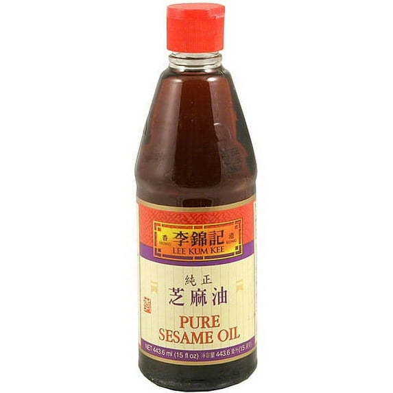 Lee Kum Lee Pure Sesame Oil, 15 oz (Pack of 6)