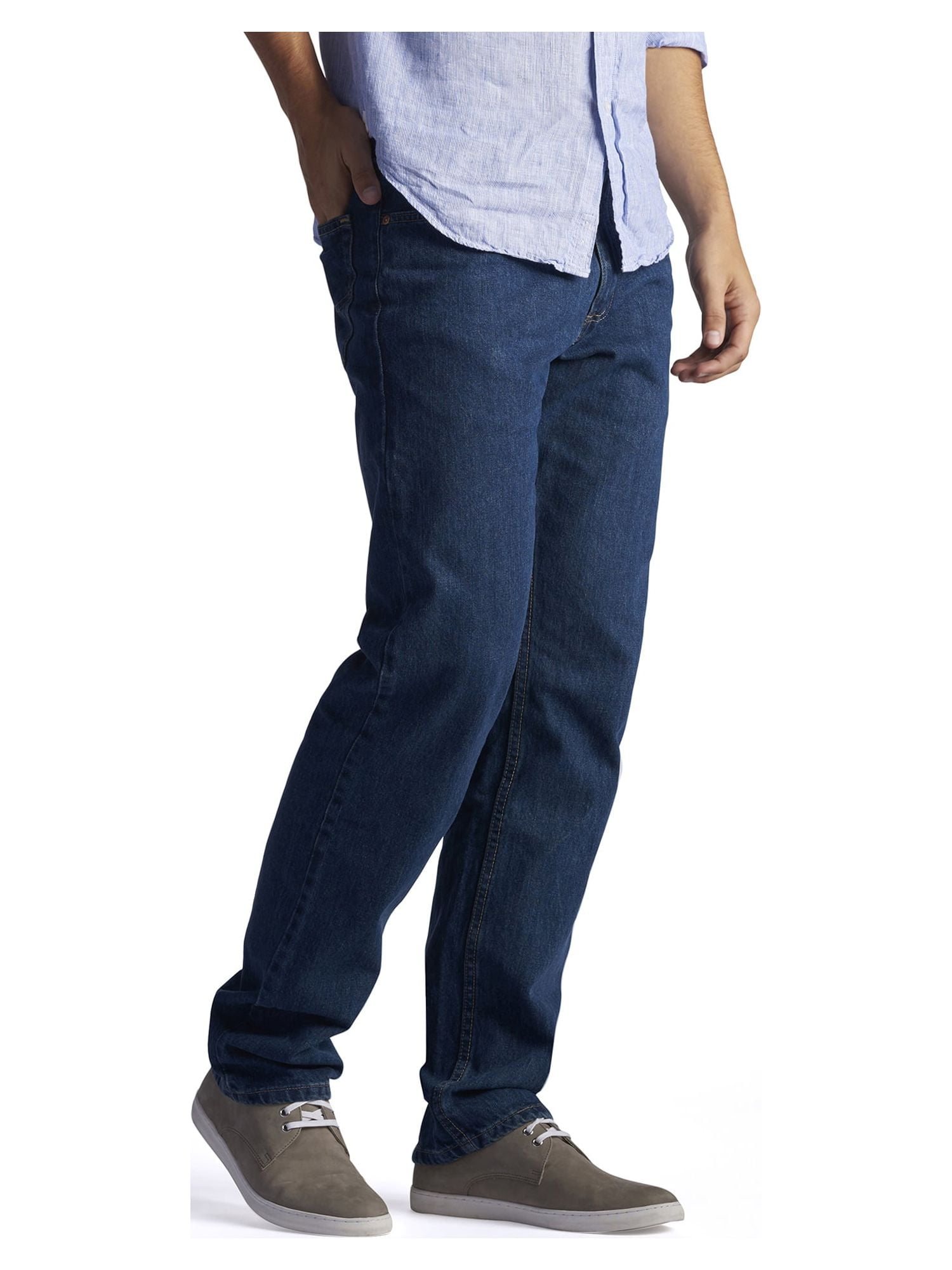 Lee Men’s Big & Tall Regular Fit Jeans - Walmart.com