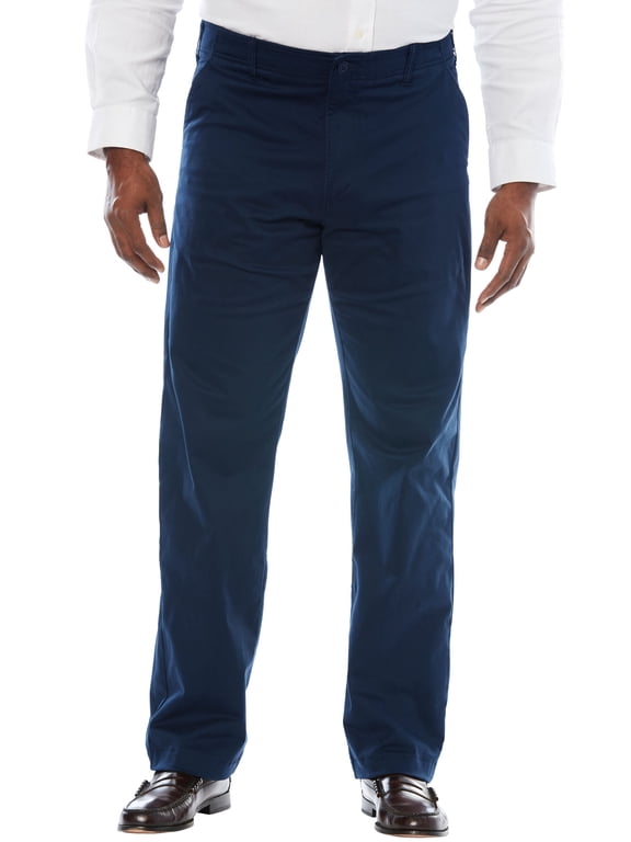 ® Men's Big and Tall Extreme Comfort Flat Front Pant