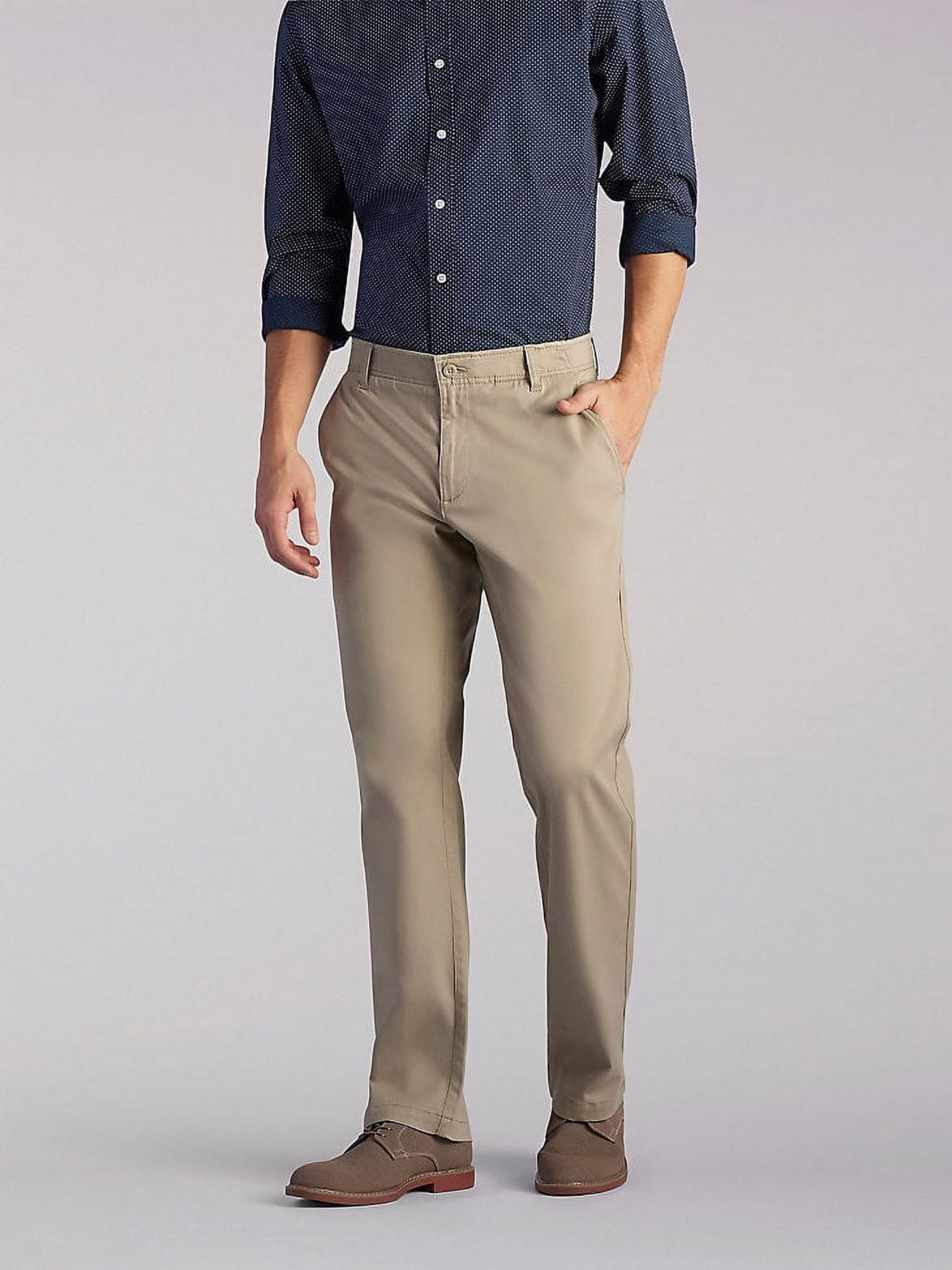 Lee® Men's Big and Tall Extreme Comfort Flat Front Pant