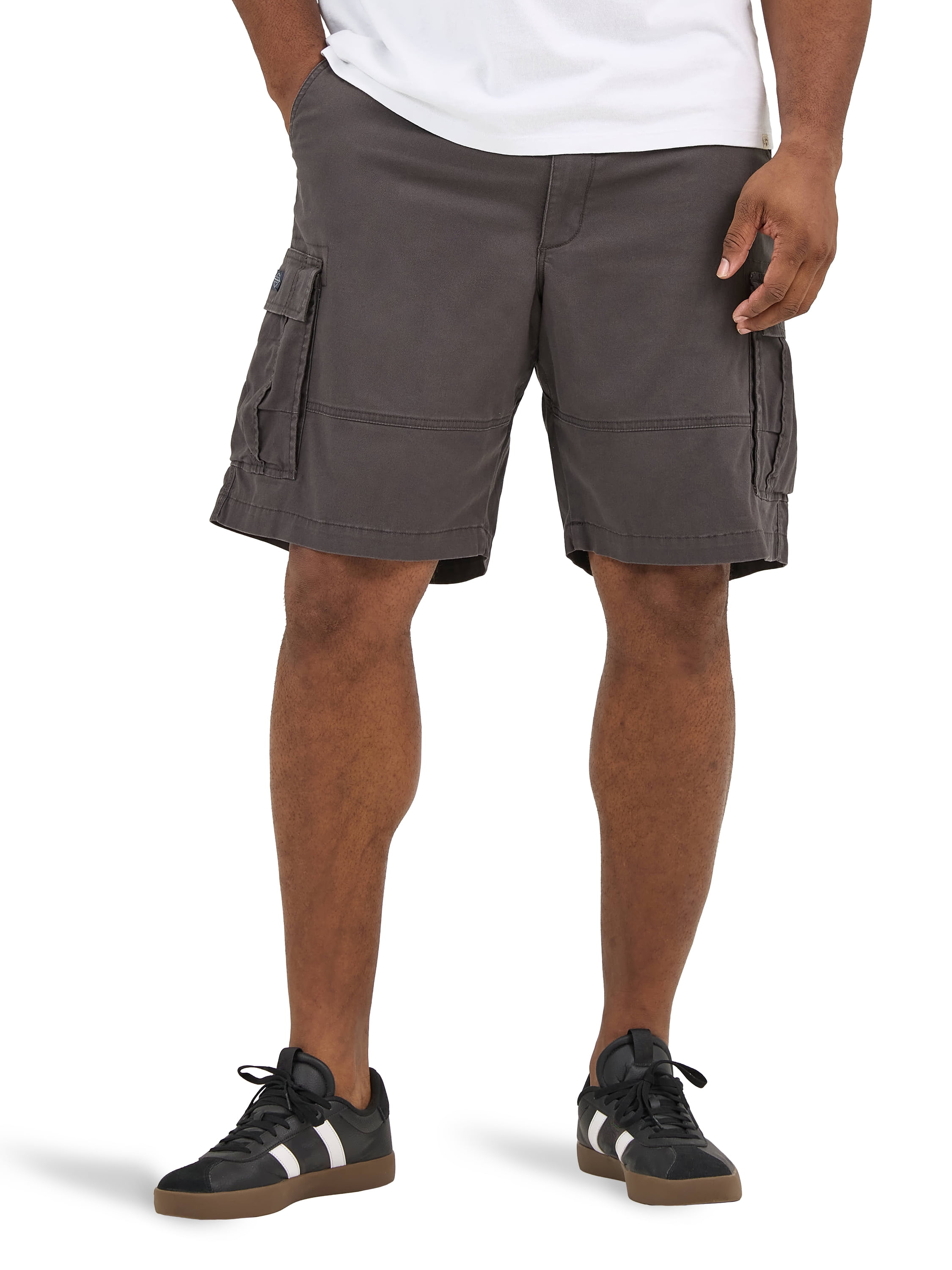 Jake*s Collection Stoffen broek met rechte pasvorm en stretchgehalte in