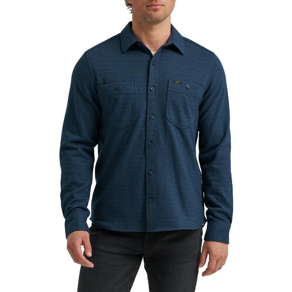 Lee® Men's Brushed Knit Shop Shirt