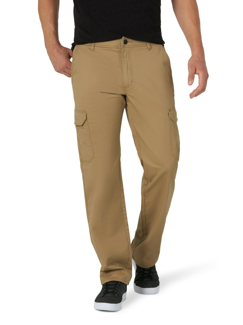 Lee Men's Extreme Comfort Cargo Twill Pant Straight Fit