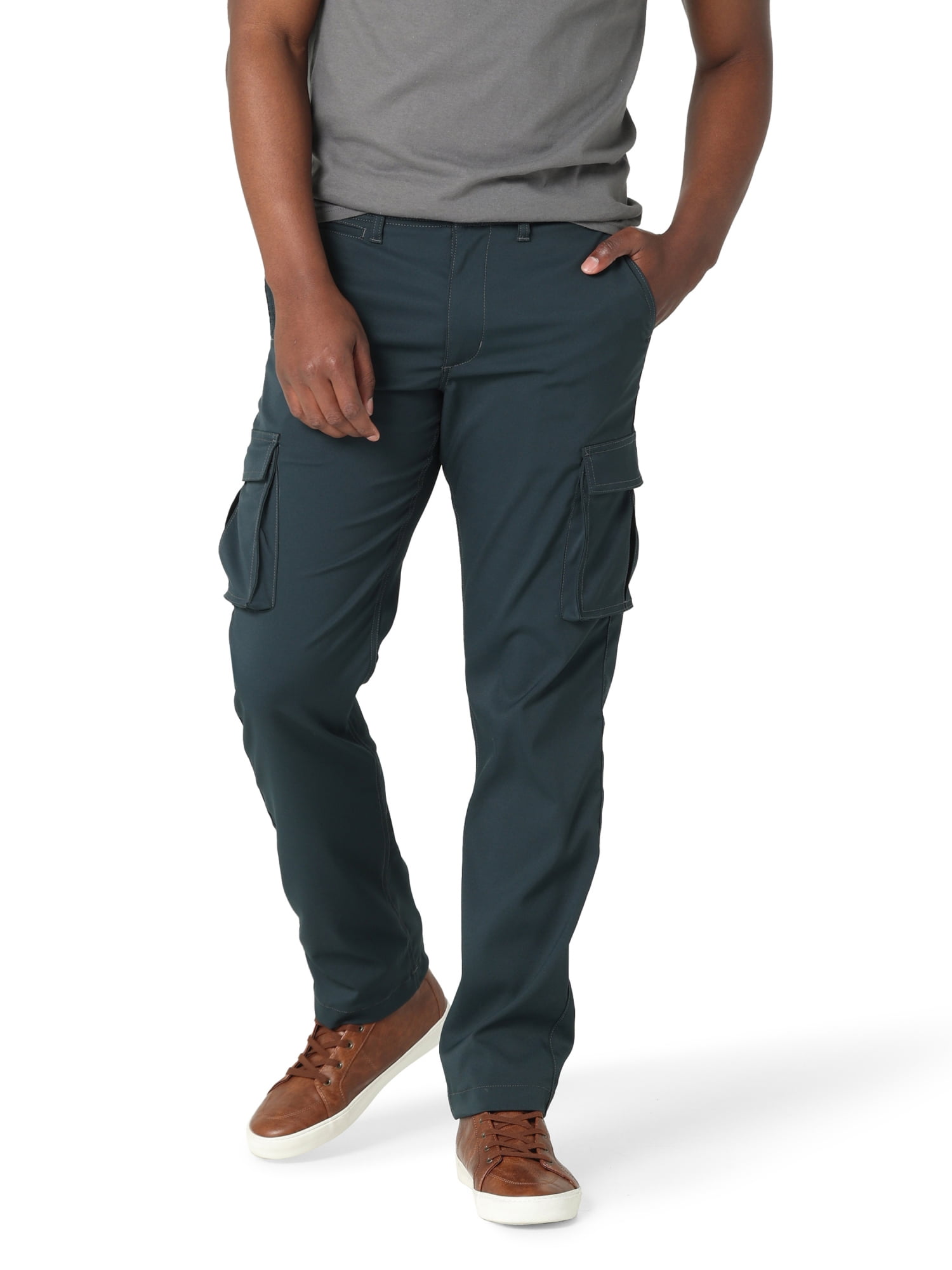 Lee® Men's Extreme Comfort Synthetic Straight Leg Cargo Pant - Walmart.com