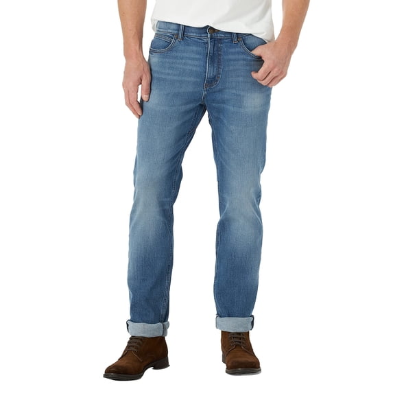 Lee Men's Extreme Motion Bi-Stretch Slim Straight Leg Jean, Admiral, 32W x 30L