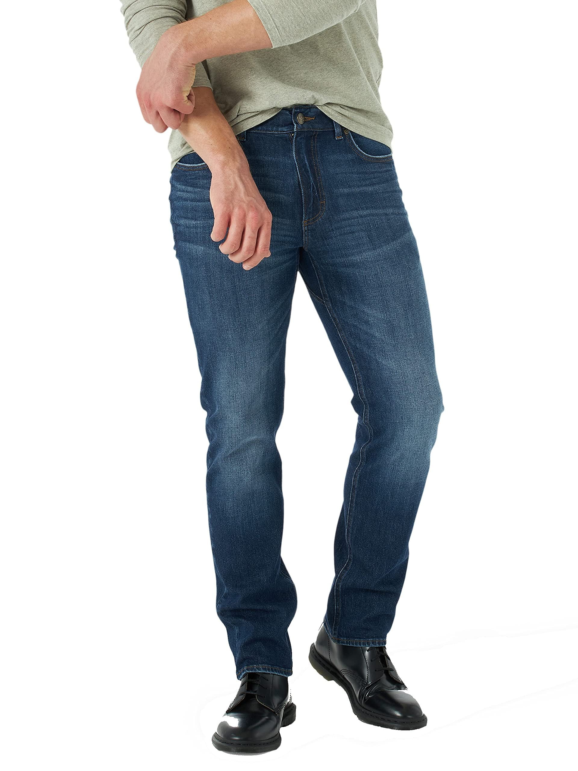 Lee Mens Extreme Motion Slim Straight Jean - Tamaño 32W X 32L - Color