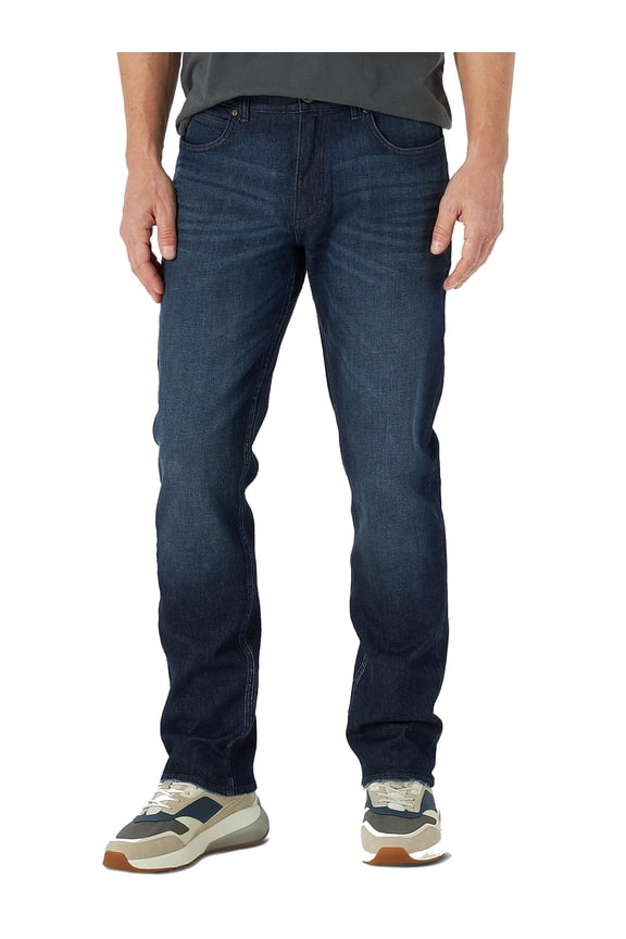 Men's Extreme Motion Bi-Stretch Straight Fit Tapered Leg Jean, Counter Punch, 31W x 32L