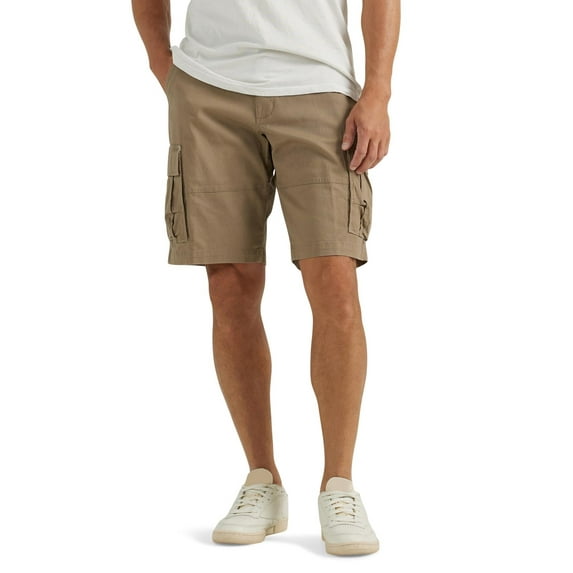 Lee Men's Extreme Motion Carolina Cargo Short, Tawny Brown