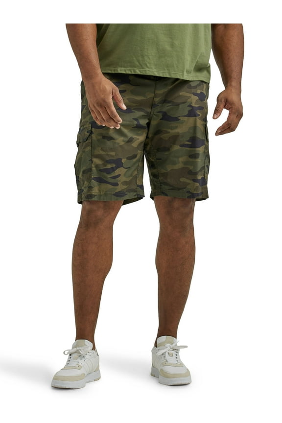 Big Men's Extreme Motion 10" Crossroad Cargo Short, Sizes 42-60