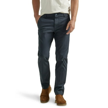 Lee® Men's Extreme Motion Flat Front Slim Straight Pant with Wrinkle Resist