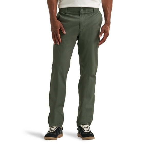 Lee® Men's Extreme Motion Flat Front Slim Straight Pant with Wrinkle Resist