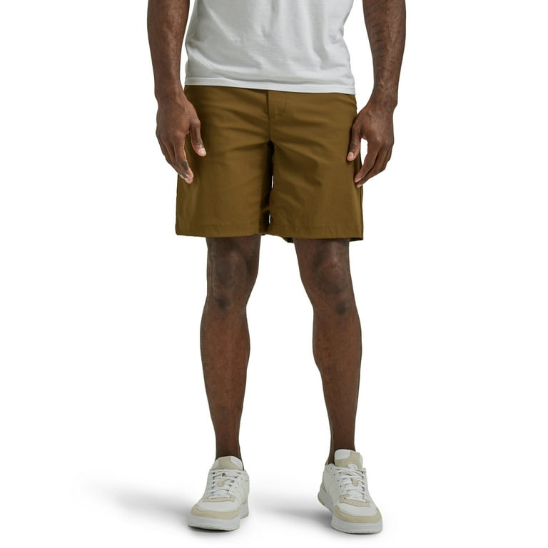 Men's lee extreme outlet comfort flat front shorts