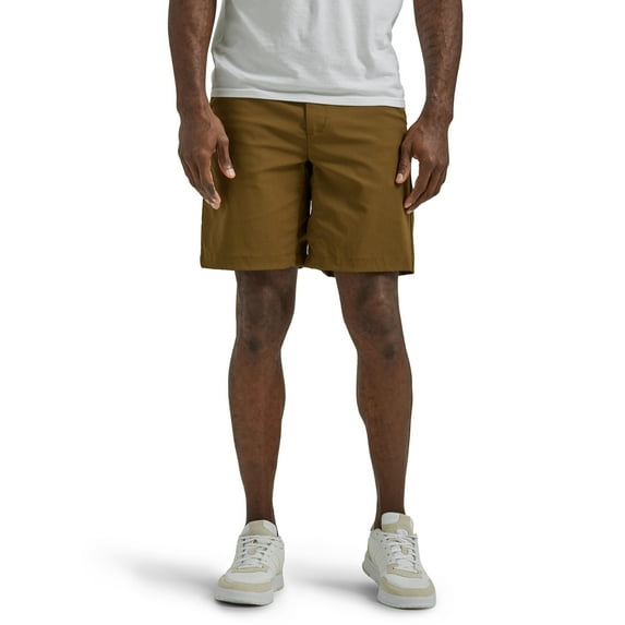 Lee® Men's Extreme Motion Regular Fit Synthetic Flat Front Short