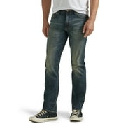 Lee  Mens Extreme Motion Regular Straight Jean with Flex Waistband