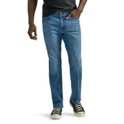 Lee  Mens Extreme Motion Regular Straight Jean with Flex Waistband