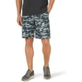 thumbnail image 1 of Lee Men's Extreme Motion Relaxed Fit Utility Flat Front Short, Slate Gray Camo, 32, 1 of 4