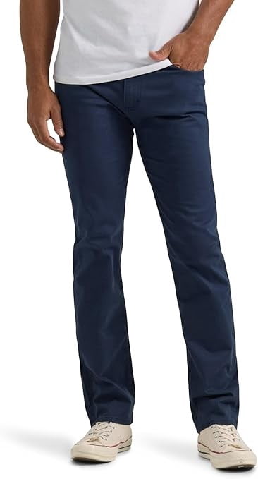 Lee Heren Modern Series Extreme Motion Slim Recht Been Jean, grijs, 33W / 32L