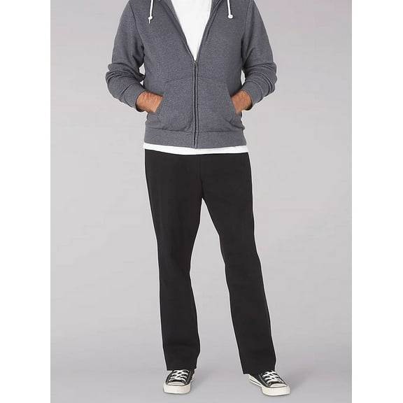 Lee Men's Extreme Motion Straight Tapered Jean 44x32 Black