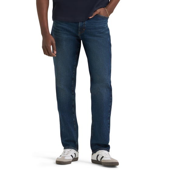 Lee® Men's Five Pocket Relaxed Taper Denim Jeans