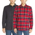 thumbnail image 1 of Lee Men's Flannel Shirt, 2-pack Size:XL, 1 of 4