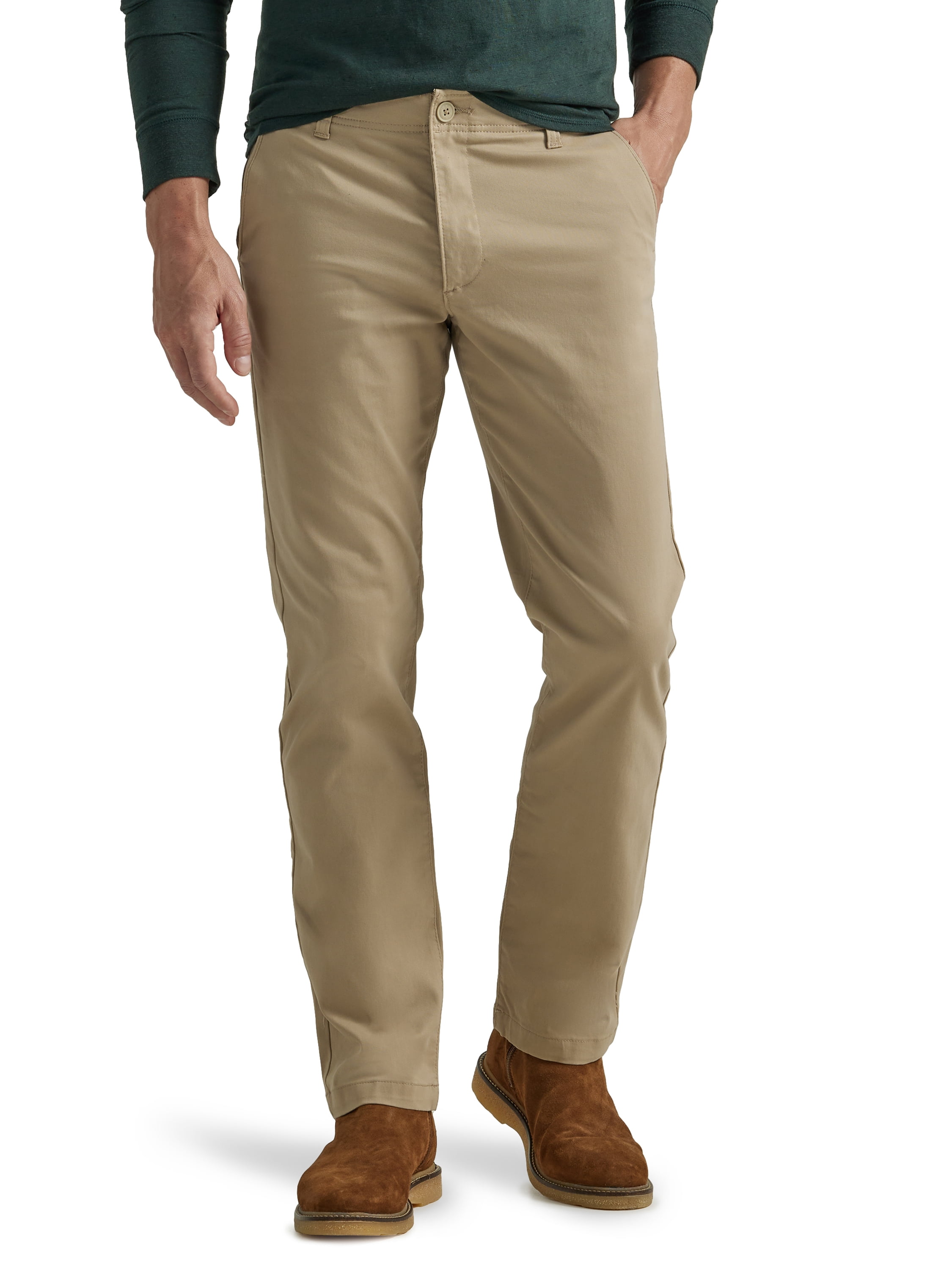 Lee® Men's Flat Front Chino with Motion Flex Waistband - Walmart.com