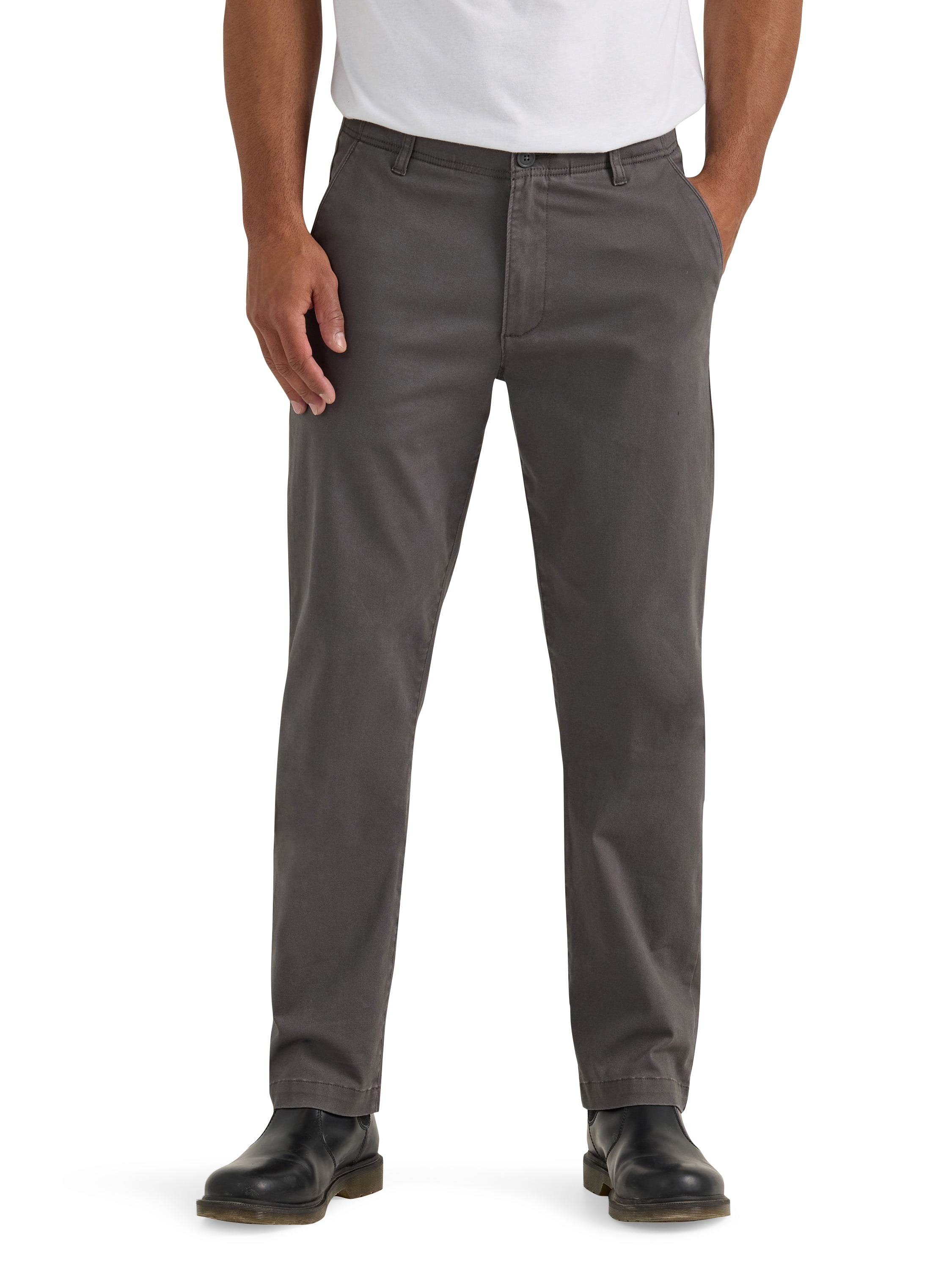 Lee® Men's Flat Front Chino with Motion Flex Waistband - Walmart.com
