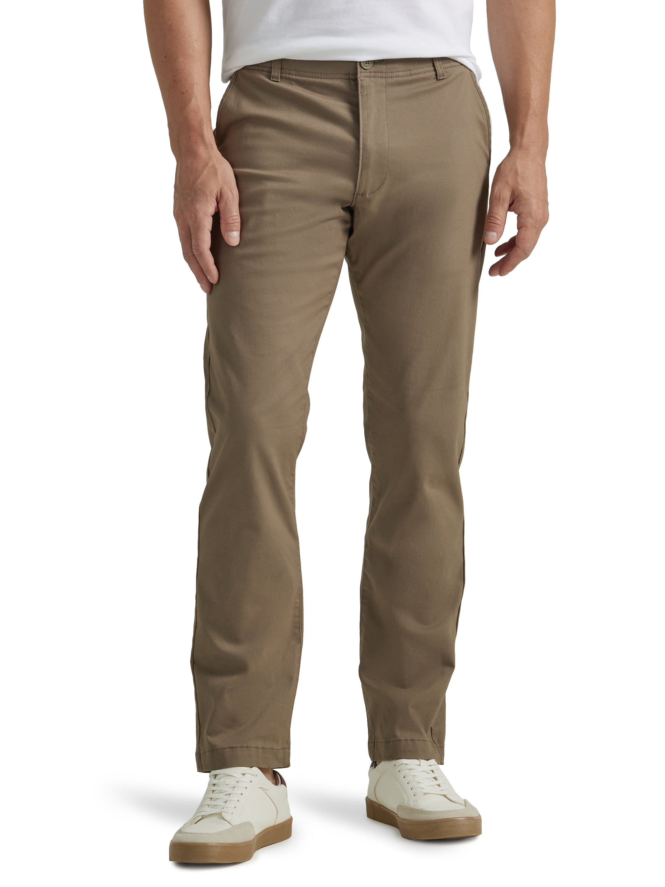 Lee® Men's Flat Front Chino with Motion Flex Waistband - Walmart.com