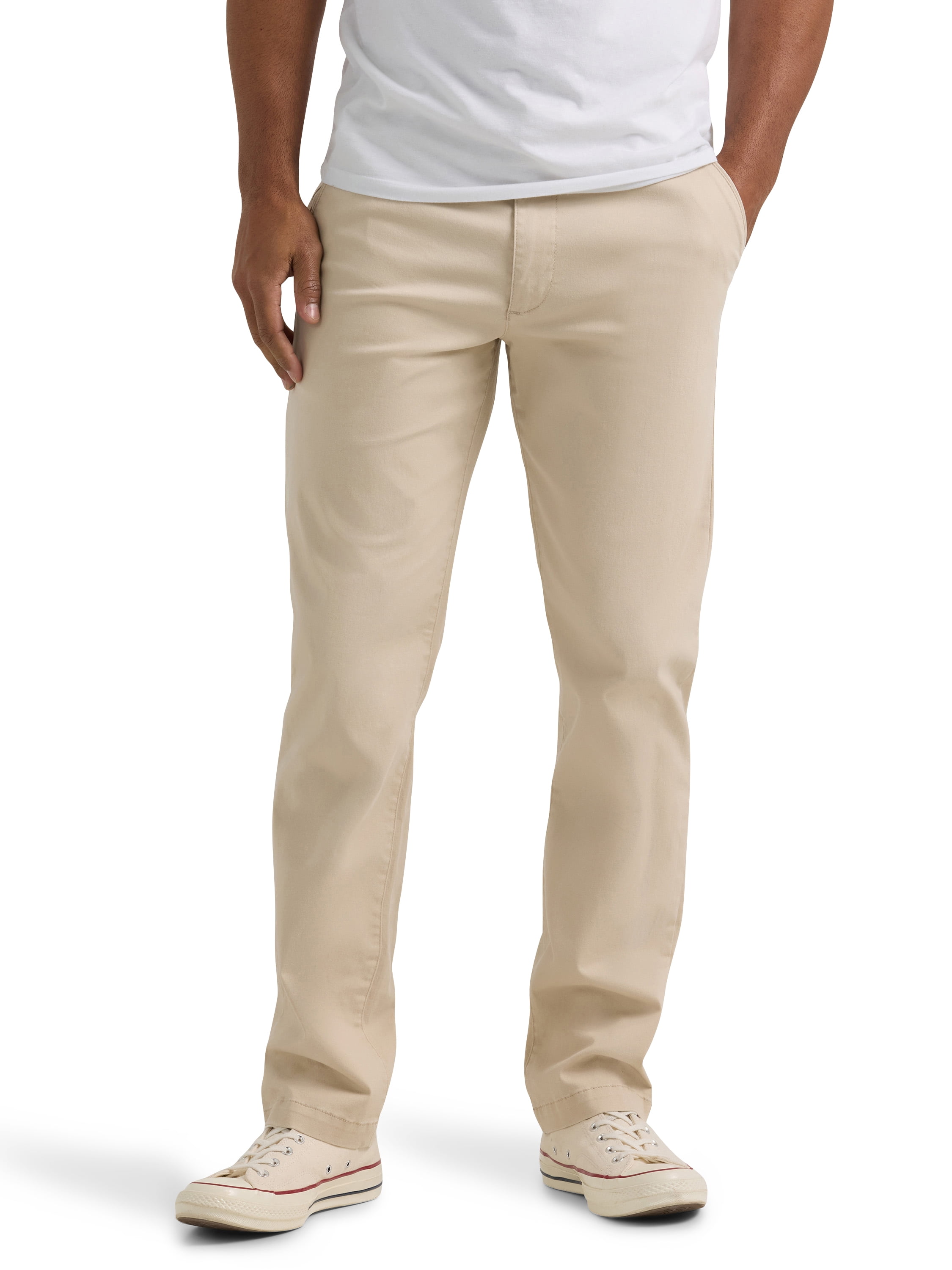 Lee® Men's Flat Front Chino with Motion Flex Waistband Walmart