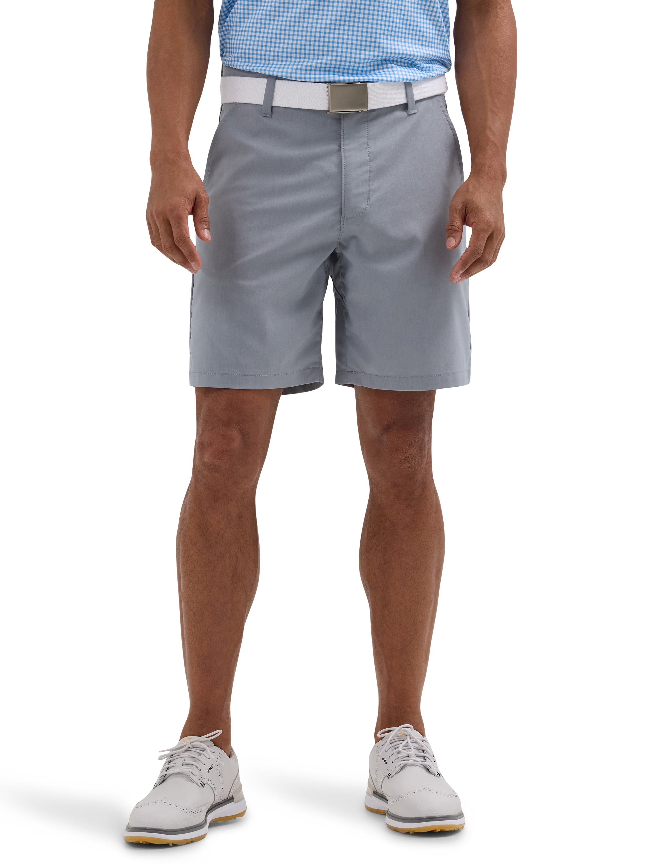 Lee Golf Men's Flat Front Chino Shorts - Performance Stretch Fabric ...