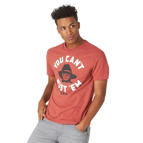 Lee Men's Graphic T-Shirt, Mojave, Small