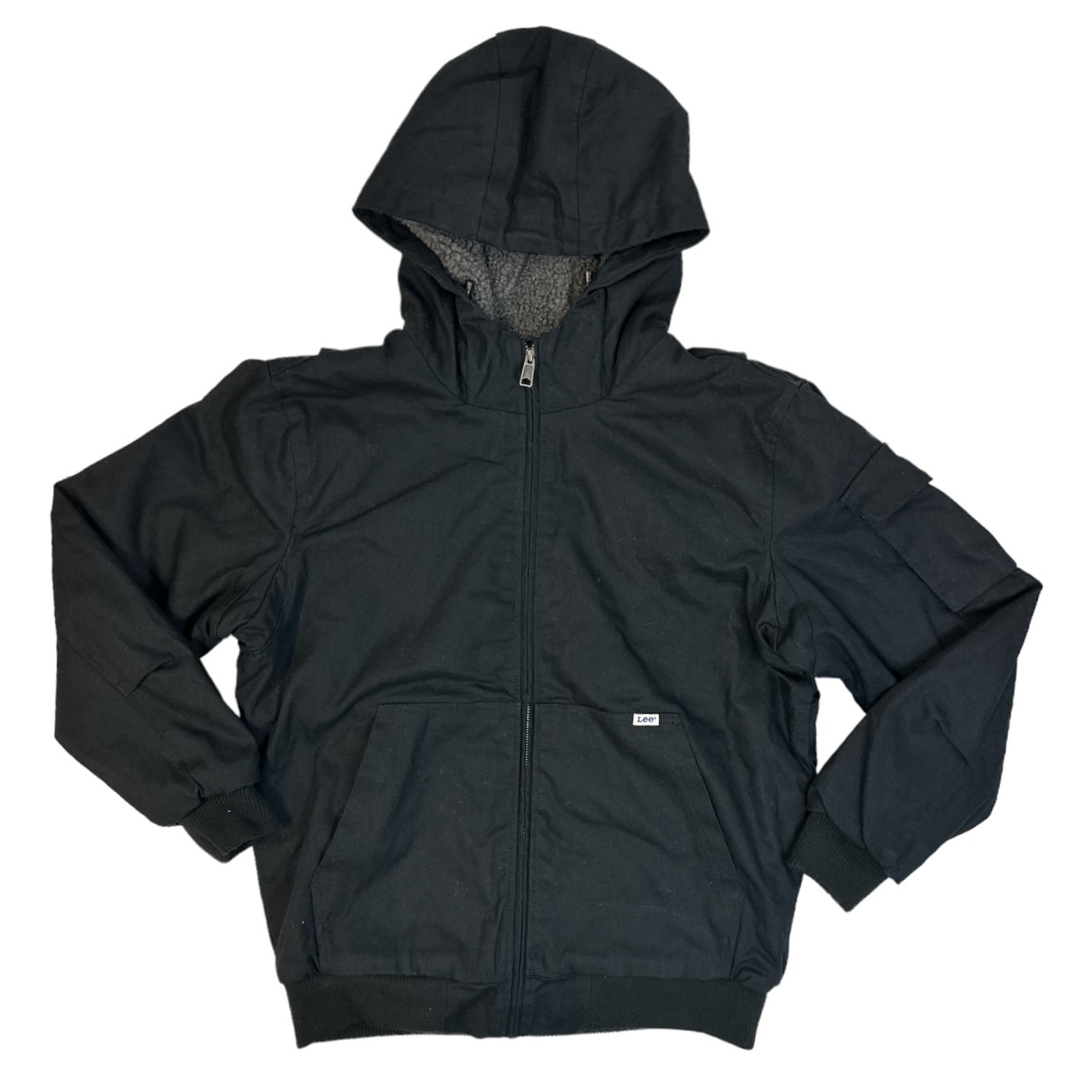 Lee Men's Heavyweight Workwear Canvas Sherpa Lined Duck