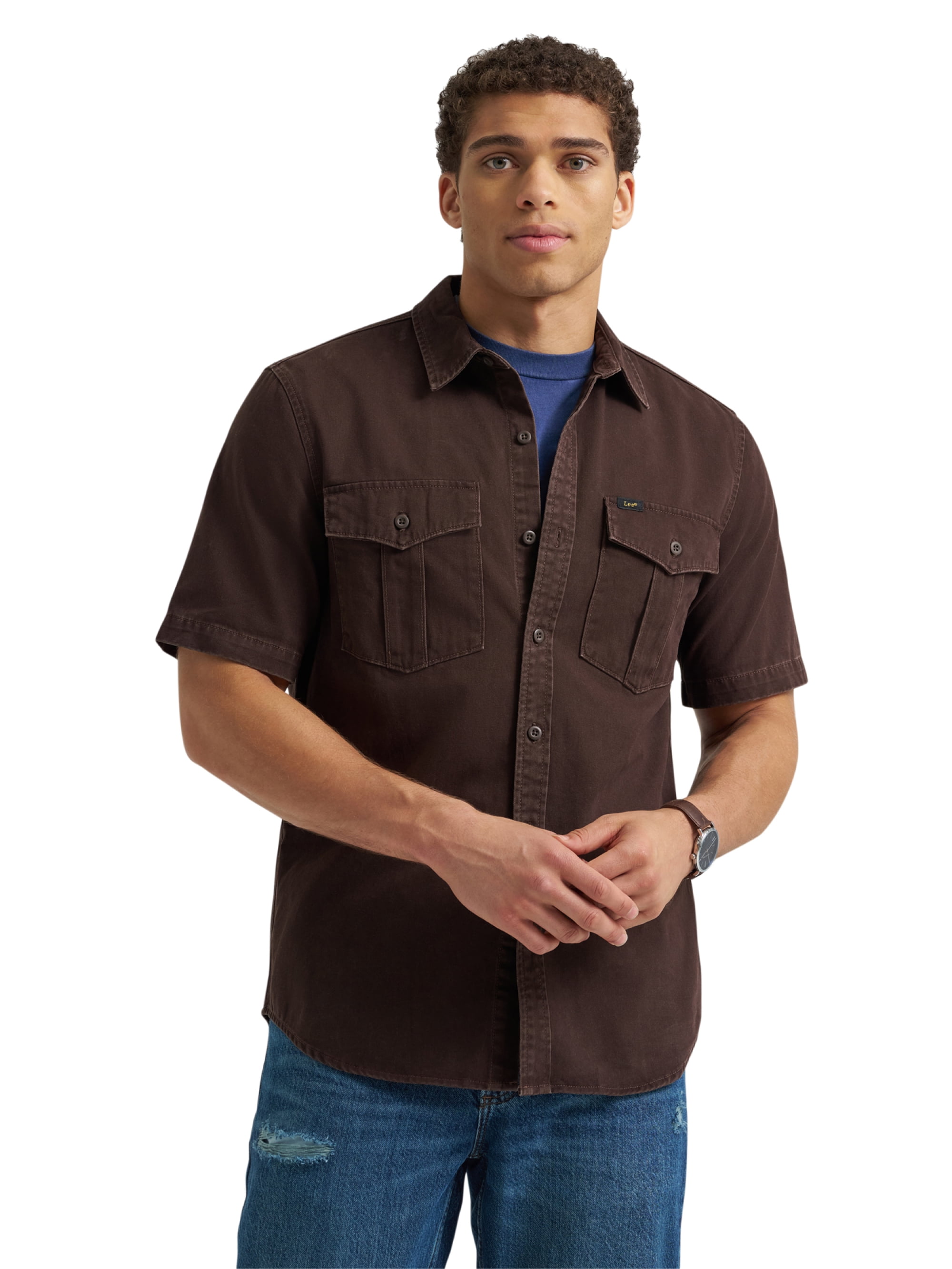 Lee® Men's Heritage Short Sleeve Surplus Shirt, Sizes S-3XL