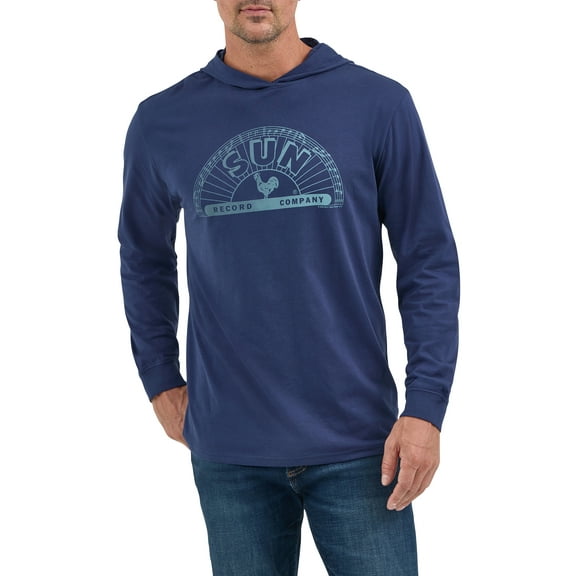 Lee® Men's Hooded Long Sleeve Sun Record Company Graphic Tee