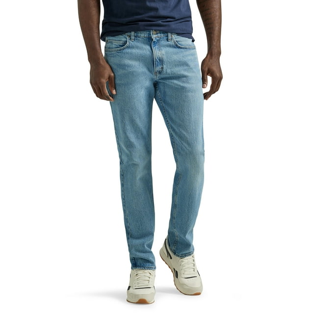 Lee Men's Legendary Denim Five Pocket Athletic Taper Jean - Walmart.com